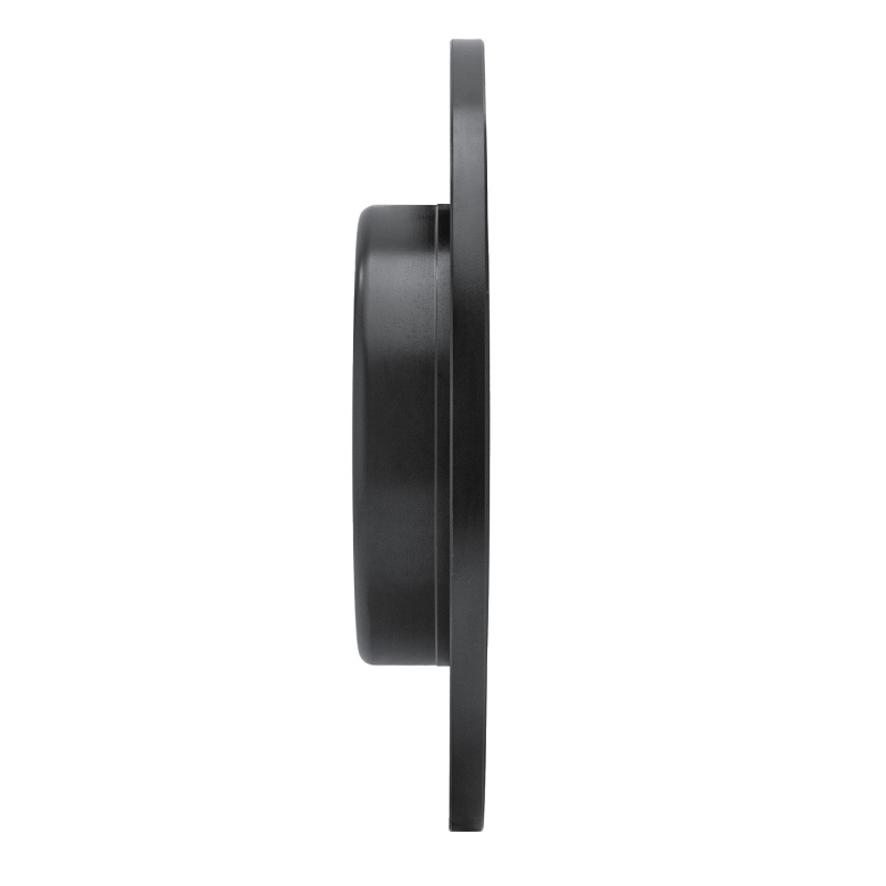 Buick Envista Brake Rotor (1) - Rear Left - R1 Concepts - Drilled & Slotted - Black - `16-`25